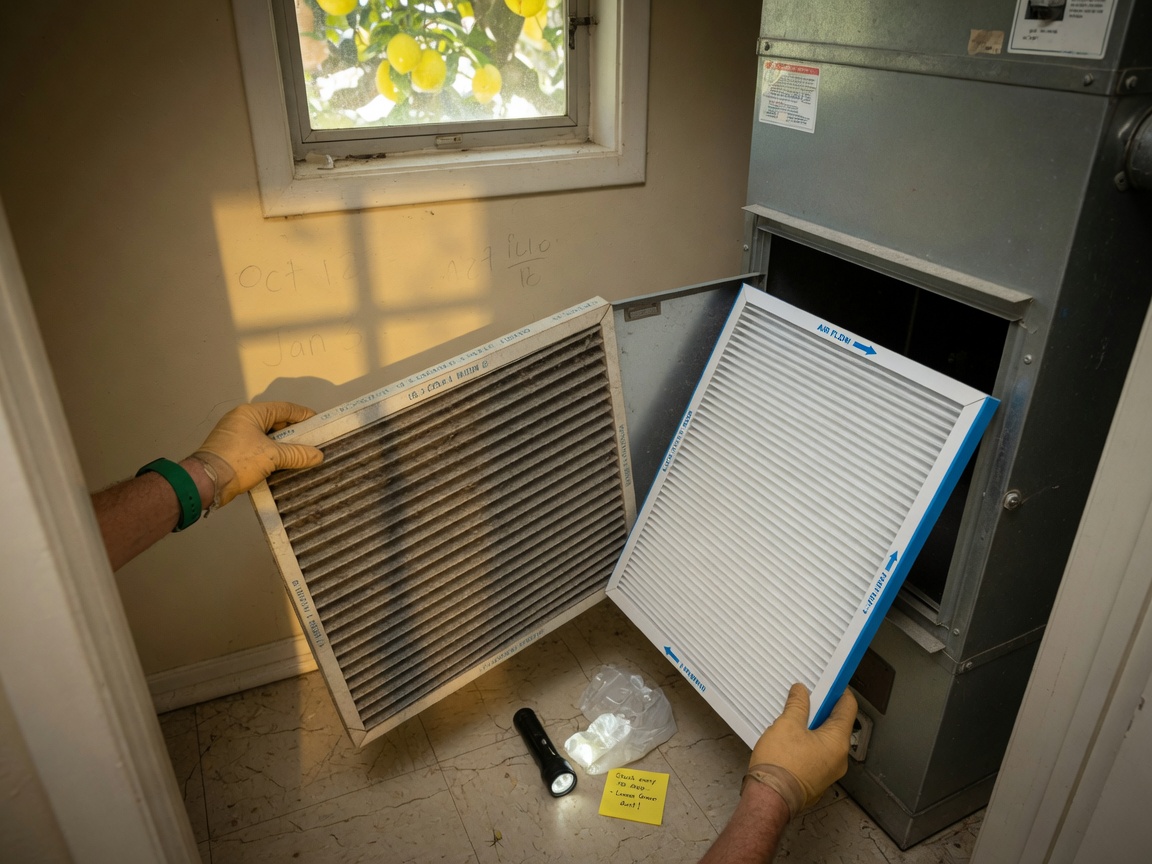 How to Replace Your HVAC Air Filter Correctly